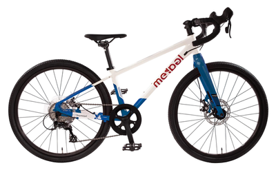 Kinderfahrrad 24 Zoll Meipel Aero 24 2026 | 24 Zoll | Diamant | One Size | blau/ weiß (Bild 2)